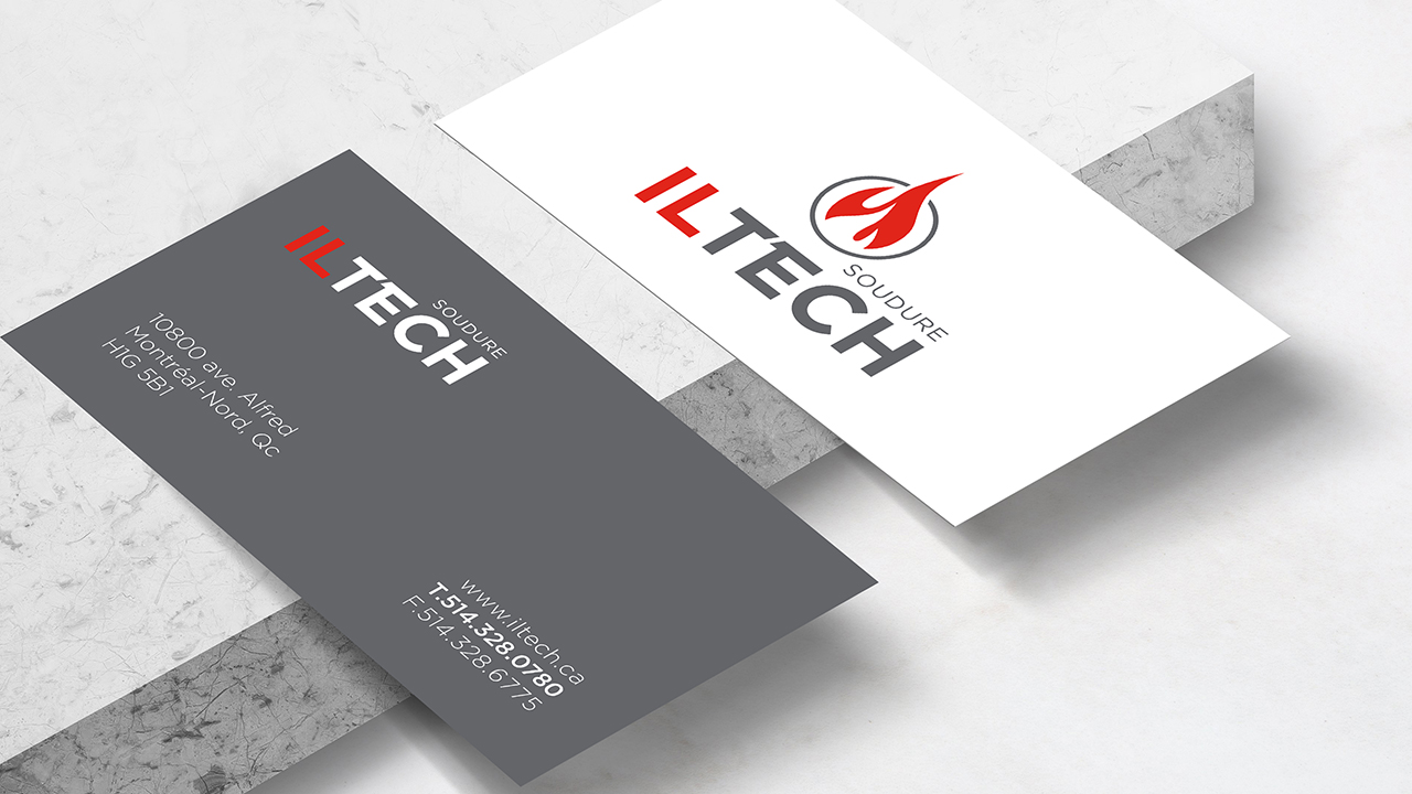 Logo et papeterie Soudure IlTech